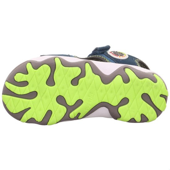 Chłopięce sandały Superfit Mike 3.0 Blau/Gelb - obrazek 6