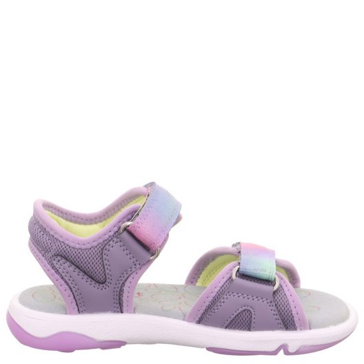 SUPERFIT szybkoschnące sandały dziewczęce Pebbles Lila - obrazek 3