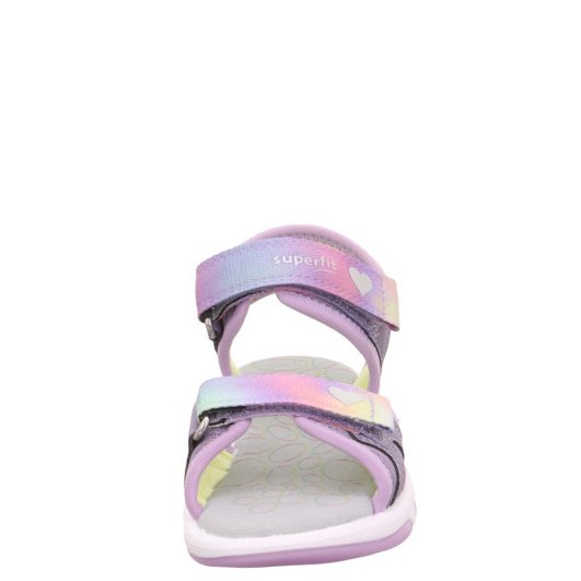 SUPERFIT szybkoschnące sandały dziewczęce Pebbles Lila - obrazek 4
