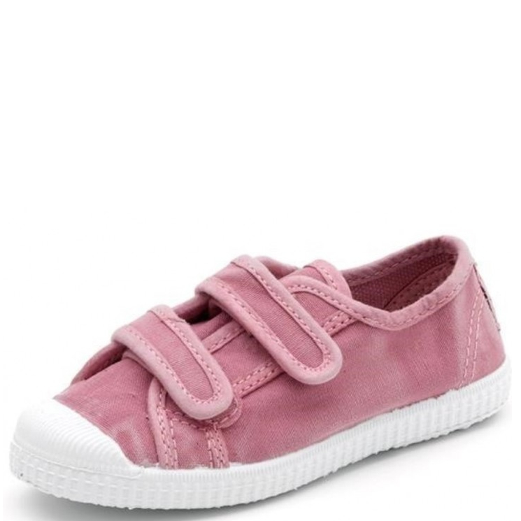 Tenisówki na dwa rzepy Cienta 78777 42 Rosa