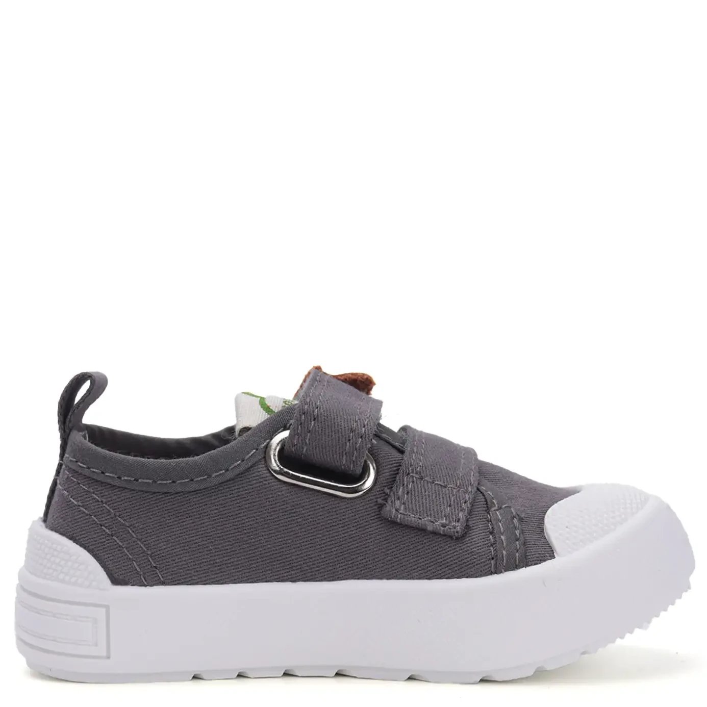 DD Step przewiewne trampki Barefoot z rekinem Dark Grey - obrazek 3