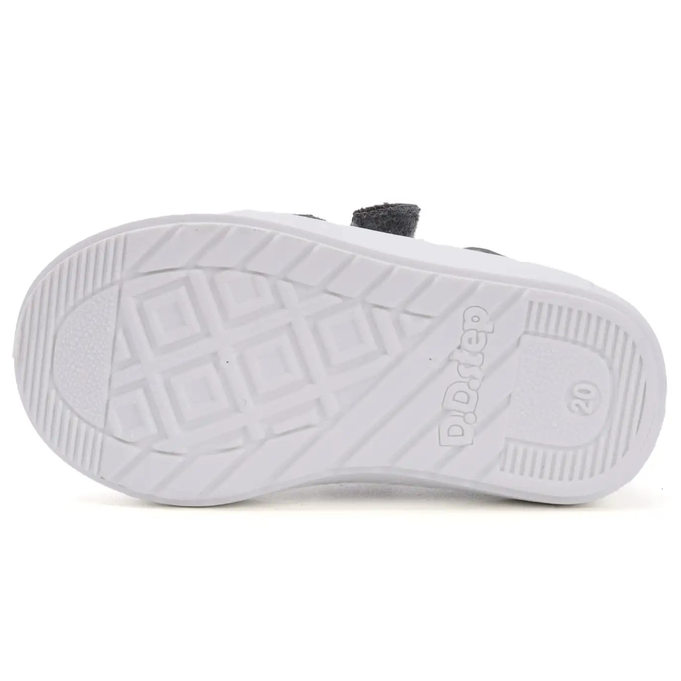 DD Step przewiewne trampki Barefoot z rekinem Dark Grey - obrazek 5