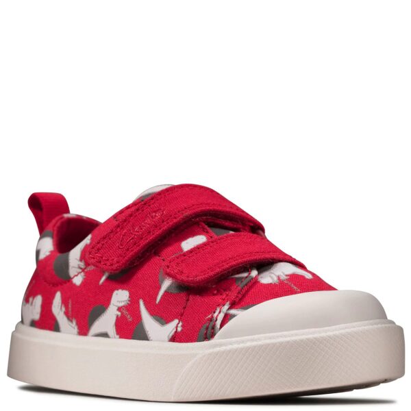 ClarksTrampki City Bright Red Interest